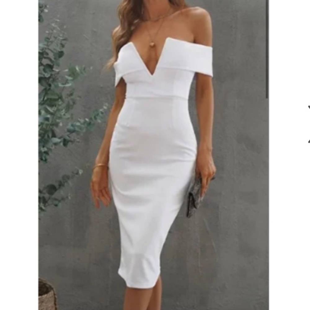 White dress
